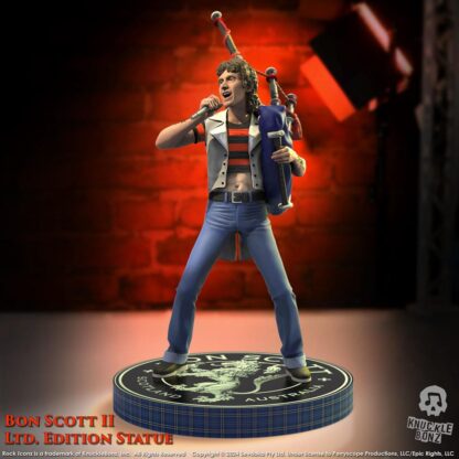 AC/DC Rock Iconz Statue Bon Scott II 24 cm – Bild 2