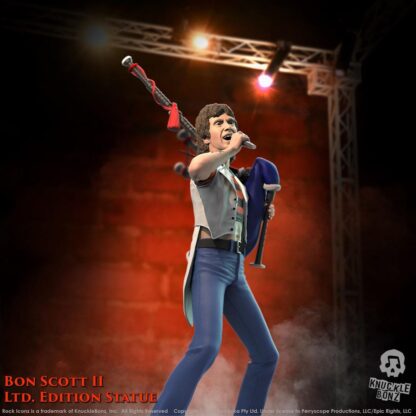 AC/DC Rock Iconz Statue Bon Scott II 24 cm – Bild 3