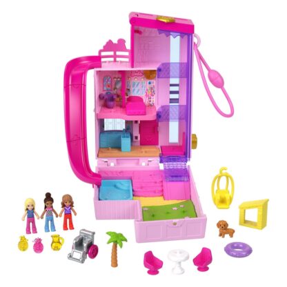 Barbie Polly Pocket Schatulle mit Minifiguren Traumvilla