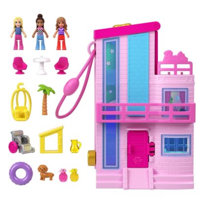Barbie Polly Pocket Schatulle mit Minifiguren Traumvilla – Bild 4