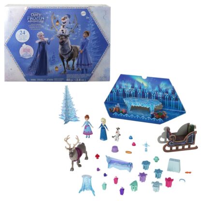 Die Eiskönigin Adventskalender mit Puppen und Figuren – Bild 2
