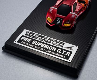 Future GPX Cyber Formula Fahrzeug Fire Superion G.T.R Heritage Edition 14 cm – Bild 6