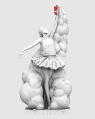 The Beauty of Rebellion by Abell Octovan Statue