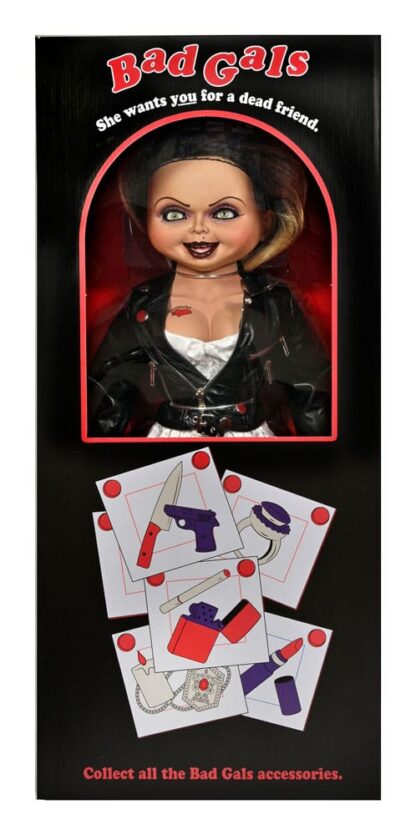Chucky und seine Braut Prop Replik 1/1 Tiffany Puppe 76 cm - Beschädigte Verpackung – Bild 4