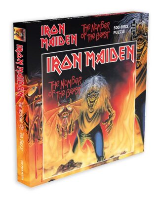 Iron Maiden Rock Saws Puzzle The Number of the Beast Single (500 Teile)