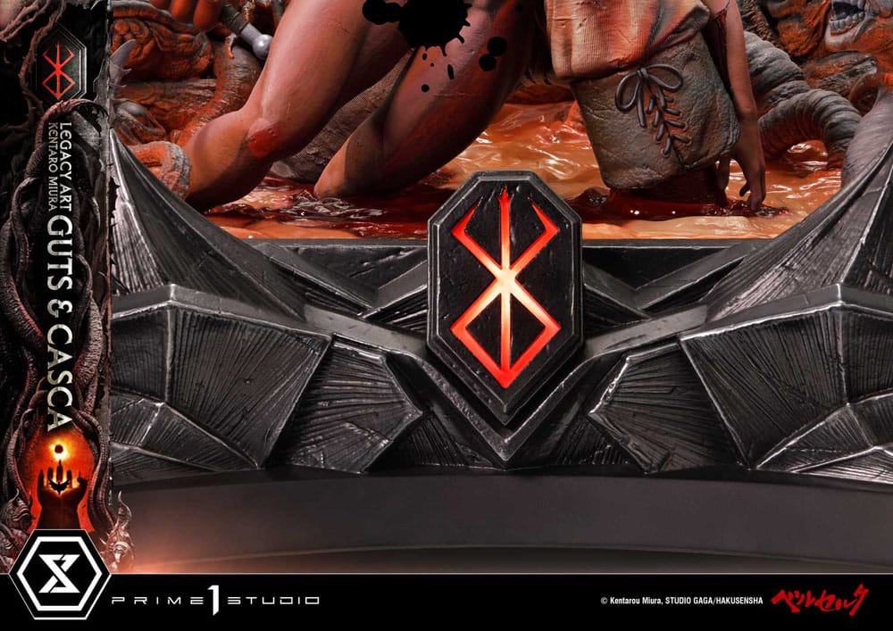 Berserk Ultimate Legacy Art Kentaro Miura Statue 1/4 Guts & Casca 72 cm – Bild 22