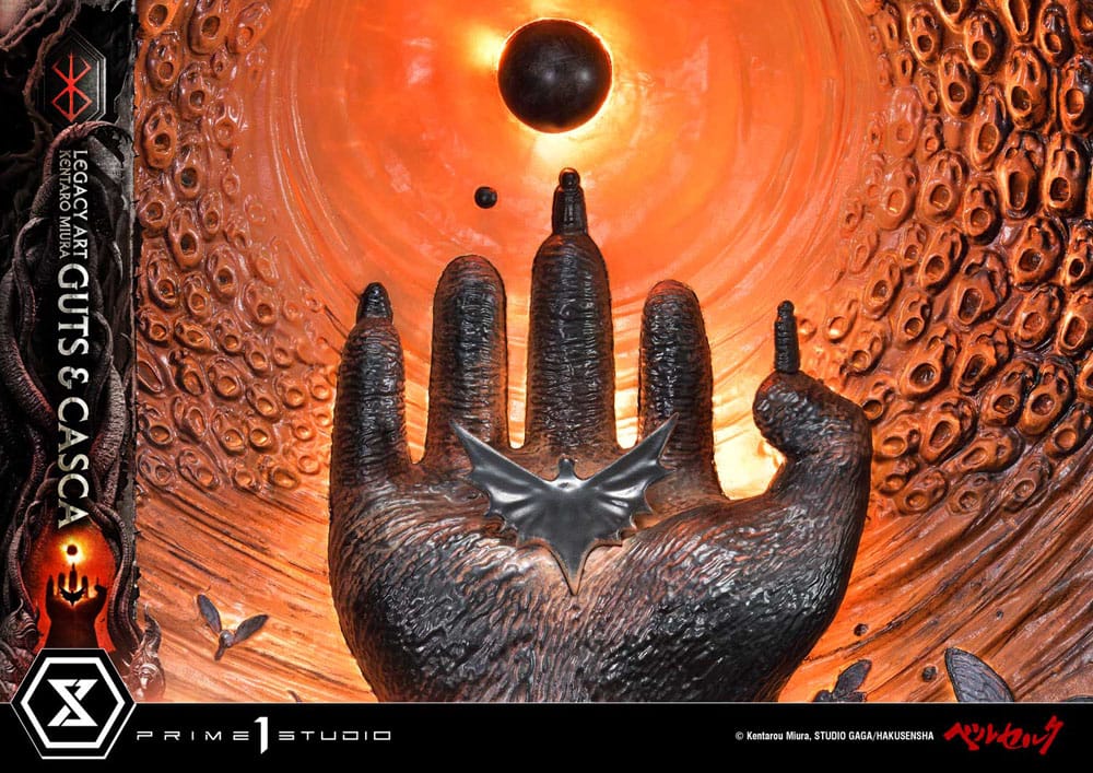 Berserk Ultimate Legacy Art Kentaro Miura Statue 1/4 Guts & Casca 72 cm – Bild 25