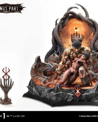 Berserk Ultimate Legacy Art Kentaro Miura Statue 1/4 Guts & Casca Bonus Version 72 cm