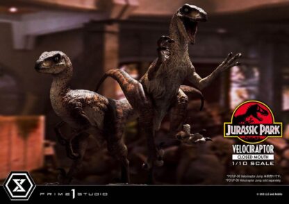 Jurassic Park Prime Collectibles Statue 1/10 Velociraptor Closed Mouth 19 cm – Bild 22