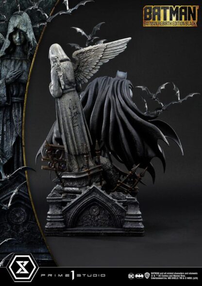 Batman Ultimate Premium Masterline Series Statue 1/4 Batman Rebirth Edition Black Deluxe Version 71 cm – Bild 4