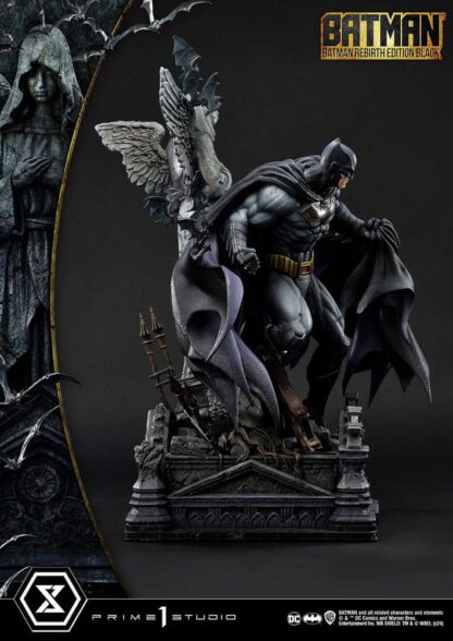 Batman Ultimate Premium Masterline Series Statue 1/4 Batman Rebirth Edition Black Deluxe Version 71 cm – Bild 6