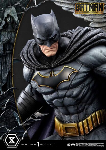 Batman Ultimate Premium Masterline Series Statue 1/4 Batman Rebirth Edition Black Deluxe Version 71 cm – Bild 7