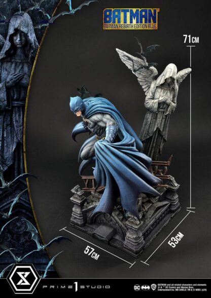 Batman Ultimate Premium Masterline Series Statue 1/4 Batman Rebirth Edition Blue Deluxe Bonus Version 71 cm – Bild 14