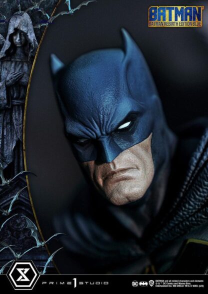 Batman Ultimate Premium Masterline Series Statue 1/4 Batman Rebirth Edition Blue Deluxe Bonus Version 71 cm – Bild 17