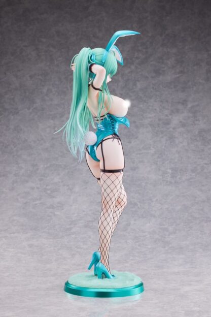 Original Character PVC Statue 1/4 Green Twin Tail Bunny-chan Fishnet Tights Ver. 43 cm – Bild 3