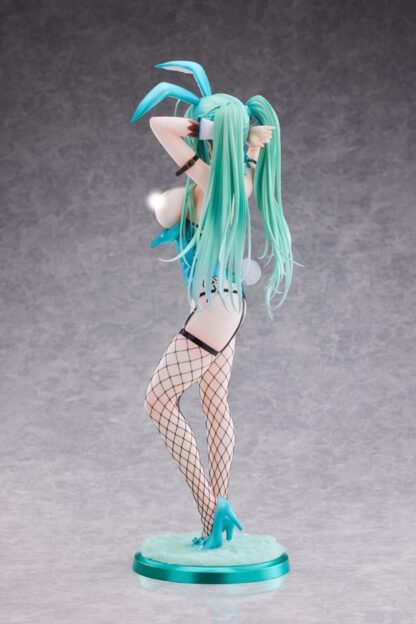 Original Character PVC Statue 1/4 Green Twin Tail Bunny-chan Fishnet Tights Ver. 43 cm – Bild 4