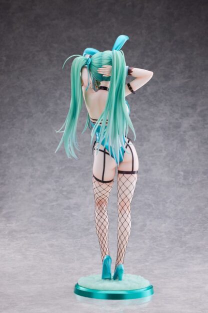 Original Character PVC Statue 1/4 Green Twin Tail Bunny-chan Fishnet Tights Ver. 43 cm – Bild 8