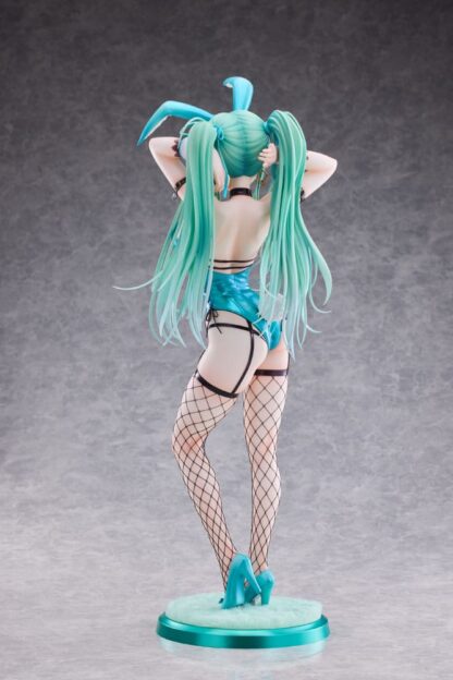 Original Character PVC Statue 1/4 Green Twin Tail Bunny-chan Fishnet Tights Ver. 43 cm – Bild 9