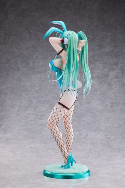 Original Character PVC Statue 1/4 Green Twin Tail Bunny-chan Fishnet Tights Ver. 43 cm – Bild 10