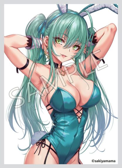 Original Character PVC Statue 1/4 Green Twin Tail Bunny-chan Fishnet Tights Ver. 43 cm – Bild 15