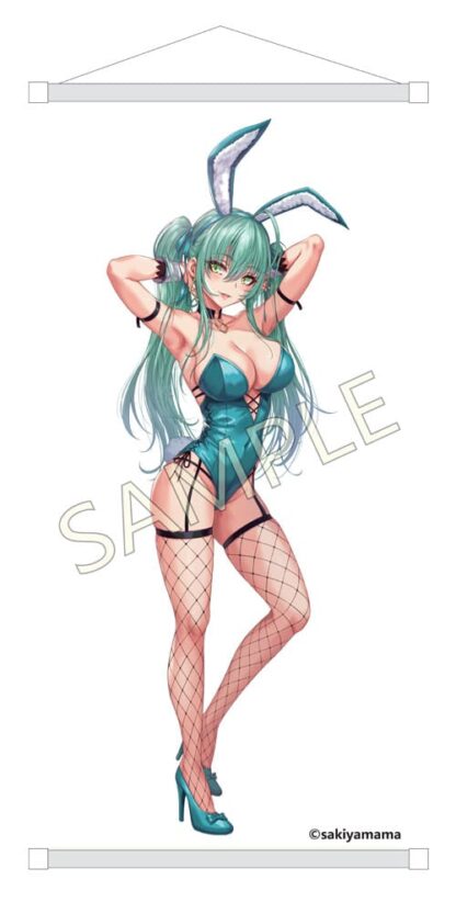 Original Character PVC Statue 1/4 Green Twin Tail Bunny-chan Fishnet Tights Ver. 43 cm – Bild 16