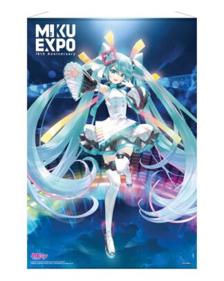 Hatsune Miku Wandrolle Miku Expo 10th Anniversary Limited Edition 61 x 91 cm
