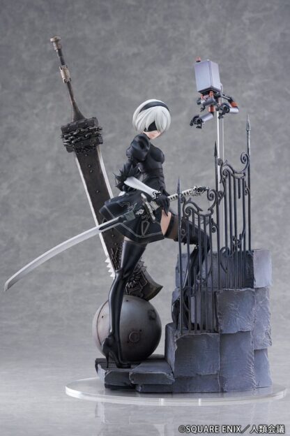 NieR:Automata Ver1.1a PVC Statue 1/7 YoRHa No. 2 Type B Search 31 cm – Bild 2
