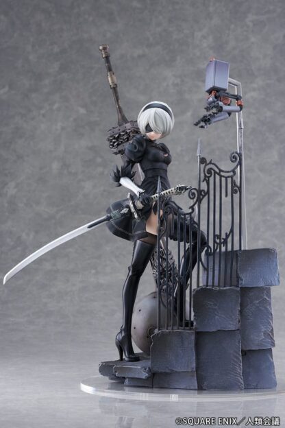 NieR:Automata Ver1.1a PVC Statue 1/7 YoRHa No. 2 Type B Search 31 cm – Bild 3
