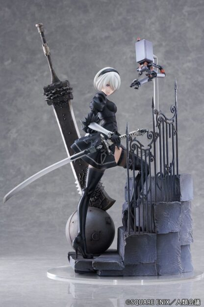 NieR:Automata Ver1.1a PVC Statue 1/7 YoRHa No. 2 Type B Search 31 cm – Bild 6