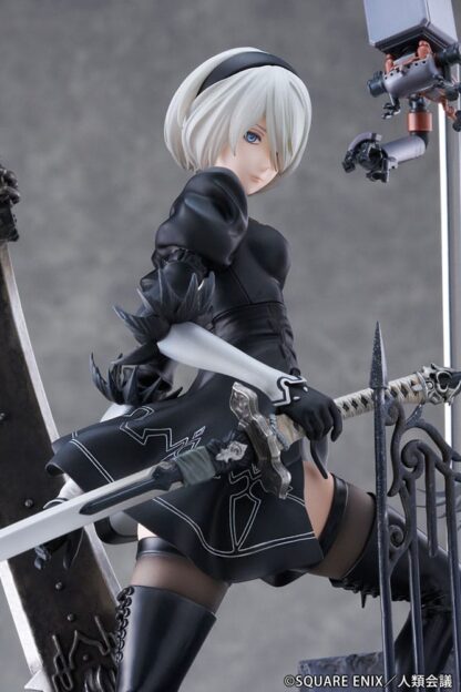 NieR:Automata Ver1.1a PVC Statue 1/7 YoRHa No. 2 Type B Search 31 cm – Bild 7