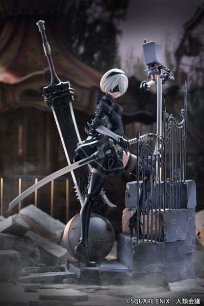 NieR:Automata Ver1.1a PVC Statue 1/7 YoRHa No. 2 Type B Search 31 cm – Bild 8