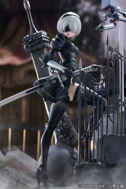 NieR:Automata Ver1.1a PVC Statue 1/7 YoRHa No. 2 Type B Search 31 cm – Bild 9