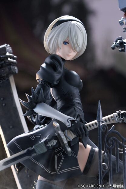 NieR:Automata Ver1.1a PVC Statue 1/7 YoRHa No. 2 Type B Search 31 cm – Bild 12