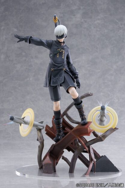 NieR:Automata Ver1.1a PVC Statue 1/7 YoRHa No. 9 Type S Covering Fire 31 cm – Bild 3