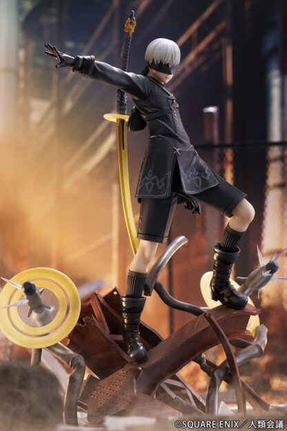 NieR:Automata Ver1.1a PVC Statue 1/7 YoRHa No. 9 Type S Covering Fire 31 cm – Bild 8