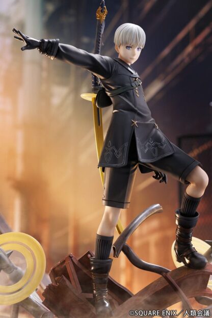 NieR:Automata Ver1.1a PVC Statue 1/7 YoRHa No. 9 Type S Covering Fire 31 cm – Bild 11