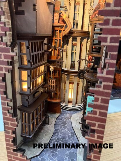 Harry Potter Tiny Adventures Book Nook Mini-Diorama Winkelgasse 23 cm – Bild 4