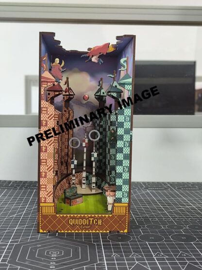 Harry Potter Tiny Adventures Book Nook Mini-Diorama Quidditchfeld 23 cm – Bild 2