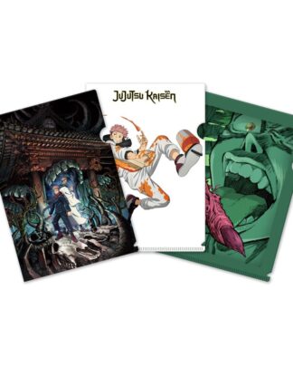 Jujutsu Kaisen Klarsichthüllen 3er-Set Itadori & Sukuna