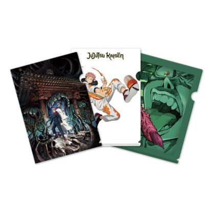 Jujutsu Kaisen Klarsichthüllen 3er-Set Itadori & Sukuna
