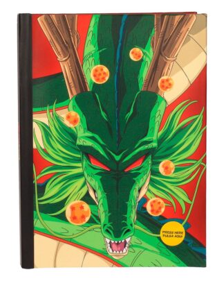 Dragon Ball Z Notizbuch mit Leuchtfunktion Shenron Dragon
