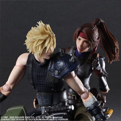 Final Fantasy VII Remake Play Arts Kai Actionfiguren & Fahrzeug Jessie, Cloud & Bike – Bild 3