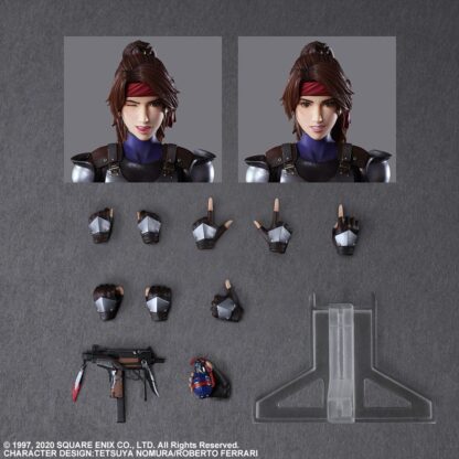 Final Fantasy VII Remake Play Arts Kai Actionfiguren & Fahrzeug Jessie, Cloud & Bike – Bild 9