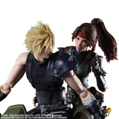 Final Fantasy VII Remake Play Arts Kai Actionfiguren & Fahrzeug Jessie, Cloud & Bike – Bild 11