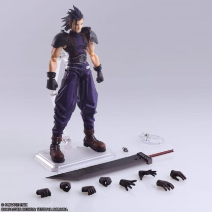 Final Fantasy VII Bring Arts Actionfigur Zack Fair 16 cm – Bild 8