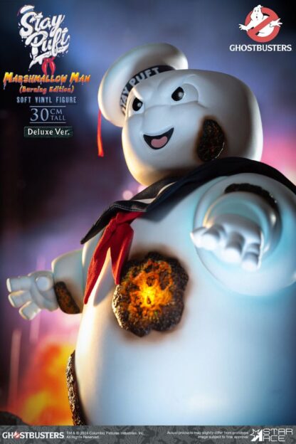Ghostbusters Soft Vinyl Statue Stay Puft Marshmallow Man Burnign Edition Deluxe Version 30 cm – Bild 3