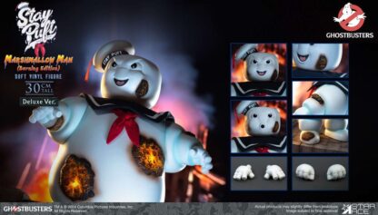 Ghostbusters Soft Vinyl Statue Stay Puft Marshmallow Man Burnign Edition Deluxe Version 30 cm – Bild 11