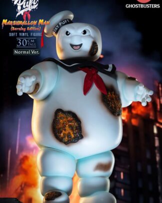 Ghostbusters Soft Vinyl Statue Stay Puft Marshmallow Man Burning Edition Normal Version 30 cm
