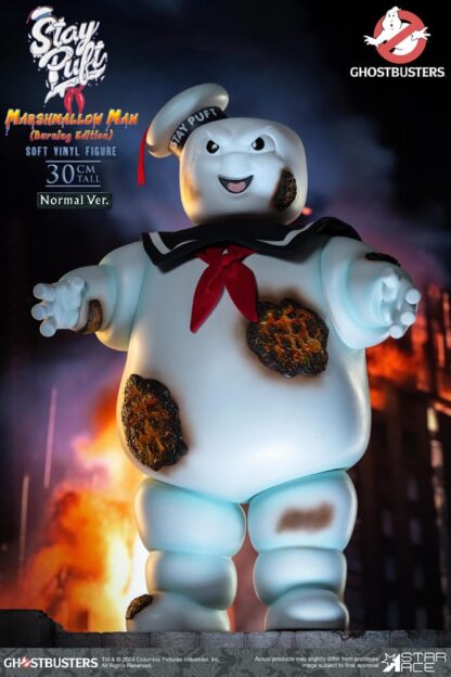 Ghostbusters Soft Vinyl Statue Stay Puft Marshmallow Man Burning Edition Normal Version 30 cm – Bild 3
