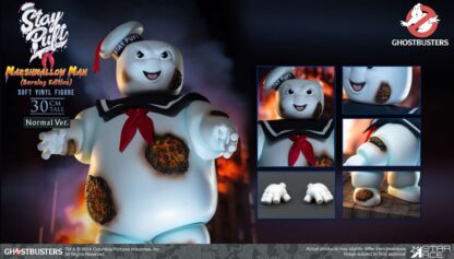 Ghostbusters Soft Vinyl Statue Stay Puft Marshmallow Man Burning Edition Normal Version 30 cm – Bild 4